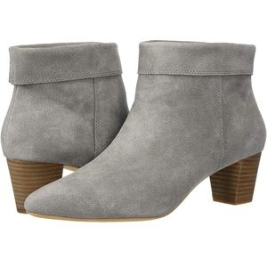 Lucky Brand Suede Booties NWOT